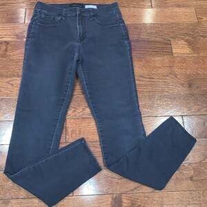 Aeropostale Black High-Rise Jeggings 6 Long | Clean Girl Y2K Minimal Stretch